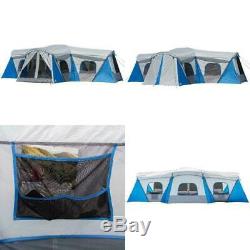 Extra Large 16 Person Family Spacious Outdoor Cabin House Tent Camp 3 rooms NEW