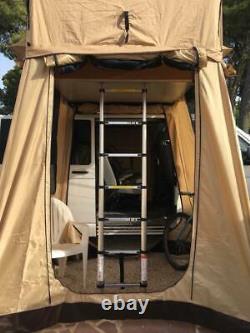 Extra Large 4 Man Roof Tent With Awning Ladder Stunning big Complete BRAND NEW