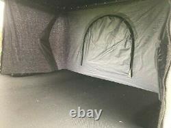 Extra Large Hard Shell Roof Top Tent Dark Grey Material used twice only