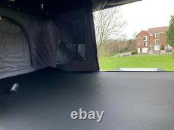 Extra Large Hard Shell Roof Top Tent Dark Grey Material used twice only