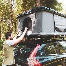 Extra Large RoofBunk Hard Shell Car Roof Top Tent Dark Grey