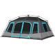 Family 10-person Instant Cabin Tent Dark Rest Blackout Windows Outdoor Camping
