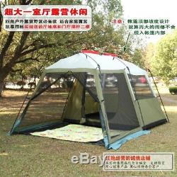 Family 8 Person Tent Large Space Camping Sleeping Tents