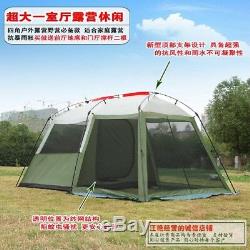 Family 8 Person Tent Large Space Camping Sleeping Tents