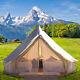 Family Camping Bell Tent 4m Yurt Cotton Canvas Glamping 4 Season Teepee Tent