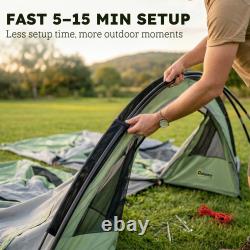 Family Camping Tent Waterproof Tunnel Tent 4 Person Family Camping Tent Waterproof Tunnel Tent 4 Person