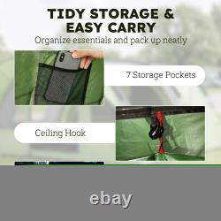 Family Camping Tent Waterproof Tunnel Tent 4 Person