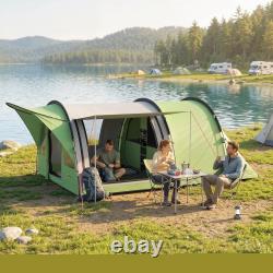 Family Camping Tent Waterproof Tunnel Tent 4 Person