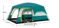 Family Camping Tents Waterproof Tarp Canopy Shelter Super Large Capacity Stable