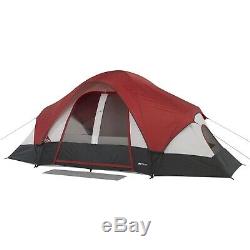 Family Multi Room Camping Tent 8-Person Waterproof Cover Outdoor Rain Sun Shade