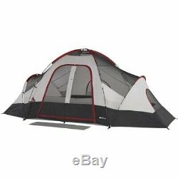 Family Multi Room Camping Tent 8-Person Waterproof Cover Outdoor Rain Sun Shade