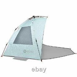 Family-Size Pop Up Beach Tent UPF 50+ Protection