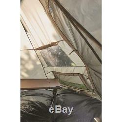 Family Teepee Tent 14x14 Sleeps Up To 8 People, Beige Guide Gear Army Surplus