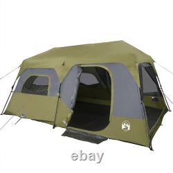 Family Tent 9-Person Lightweight Dome Tent Quick Release Waterproof vidaXL