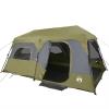Family Tent 9-person Lightweight Dome Tent Quick Release Waterproof Vidaxl
