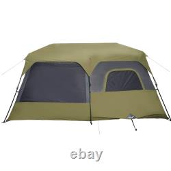 Family Tent 9-Person Lightweight Dome Tent Quick Release Waterproof vidaXL