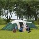 Family Tunnel Tent Camping Hiking Bedroom Living Room 9man Shelter Blackout Tent