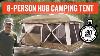 Fastest Tent Setup Ever The New Guide Gear 8 Person Hub Camping Tent