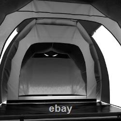 Four-Man Tunnel Tent with Two Bedrooms and Living Room Sports Beach Shelter