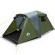 Full Automatic Instant Pop Up 3 Man Camping Tent, Family For Outdoor Car Camping