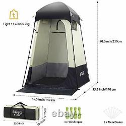 G4Free Large Privacy Shower Tent Camping Toilet Outdoor Easy Set Up Shelter Tent