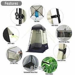 G4Free Large Privacy Shower Tent Camping Toilet Outdoor Easy Set Up Shelter Tent