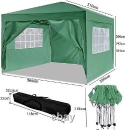 GAZEBO 33M POP UPWaterproof COMMERCIAL GRADE HEAVY DUTY MARQUE MARKET FOLD TENT