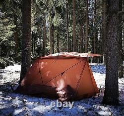 GEERTOP Backpacking Tent, Ultra-Light Bushcraft Shelter 2 Men Tent, Waterproof