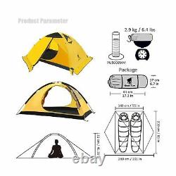 GEERTOP Backpacking Tent for 2 Person 4 Season Camping Tent Double Layer Wate