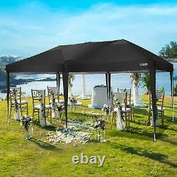 Gazebo Pop Up 3 x3/6m Waterproof Large Tent Wedding Party Camping Party Canopy