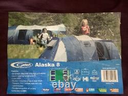 Gelert Alaska 8 Tent Pre Owned Sleeps 8 Large Detachable Living Area 2 Doors