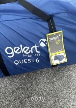 Gelert Quest 6 Tent 6 Person Brand New In Box