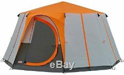 Genuine Coleman Tent Cortes Octagon, 6 to 8 man tent, large Dome Tent