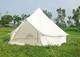 Glamcamp Bell Tent 5m Brown Cotton Canvas Waterproof Large Tent Glamping Yurt