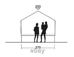 Glamping Cabin Tent Sleeps 10, Mesh Ventilation, Easy Setup, Spacious