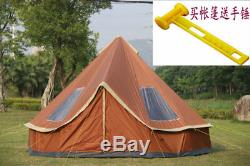 Glamping Camping Tent Travel Hiking Anti Mosquito Sun Shelter Large Family Tent