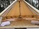 Glamping Cotton Canvas Bell Tent 5m Waterproof Four-season Family Camping Yurts
