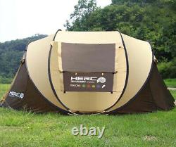Glamping camping automatic pop up tent 4 5 person glamorous luxury large outdoor