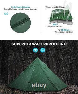 Gonex Lightweight Hot Tent with Large Stove Window, Waterproof 1 Person