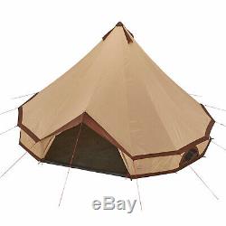 Grand Canyon Indiana 10 Person Family Tent Group Tent Tipi Wigwam Large