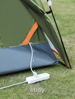 Gysrevi Camping Tent, 3 Man Instant Pop Up Tent Waterproof, Large Double Layer