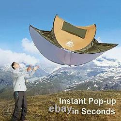 HEWOLF Pop Up Tents 2-3 People Easy Set Up Dome Tent Automatic Camping Tent