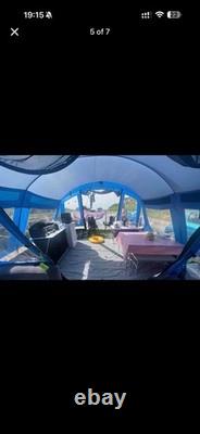 HI-GEAR Frontier 6 Tent + Large Porch + HI-GEAR Carpets Full Camping Setup