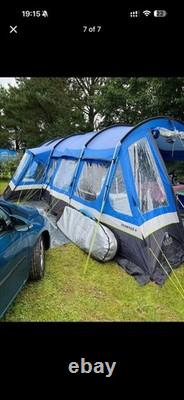 HI-GEAR Frontier 6 Tent + Large Porch + HI-GEAR Carpets Full Camping Setup