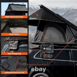 Hard Shell Rooftop Tent Pop-Up Tents 2-3 Person for SUV Caravan Campervan