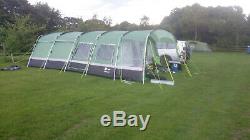 Hi-Gear Corado 8 Man Extra Large Tent 4 x double bedrooms, corridor, awning