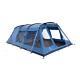 Hi-gear Hampton 6 Man Nightfall Waterproof Family Tent With Darkened Bedrooms