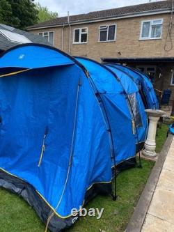 Hi Gear Kalahari Eclipse 8 Blue 8 Person Tunnel Tent 7.1m long