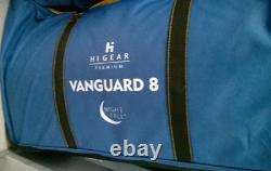 Hi Gear Vanguard 8 Nightfall 8 Person- 2 Bedrooms-Large Living Area Tent