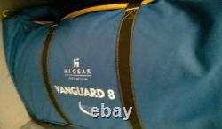 Hi Gear Vanguard 8 Nightfall 8 Person- 2 Bedrooms-Large Living Area Tent